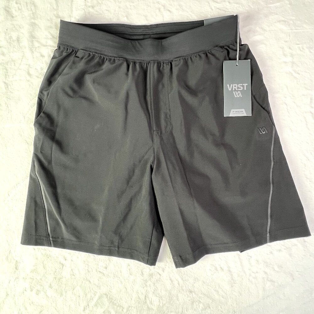 VRST Men's Athletic Shorts -‎ Black